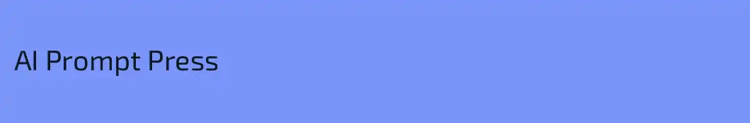 AI Prompt Press